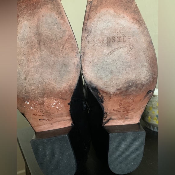 Matisse Black Cowboy Boots Women size 8.5 Used - Picture 8 of 10